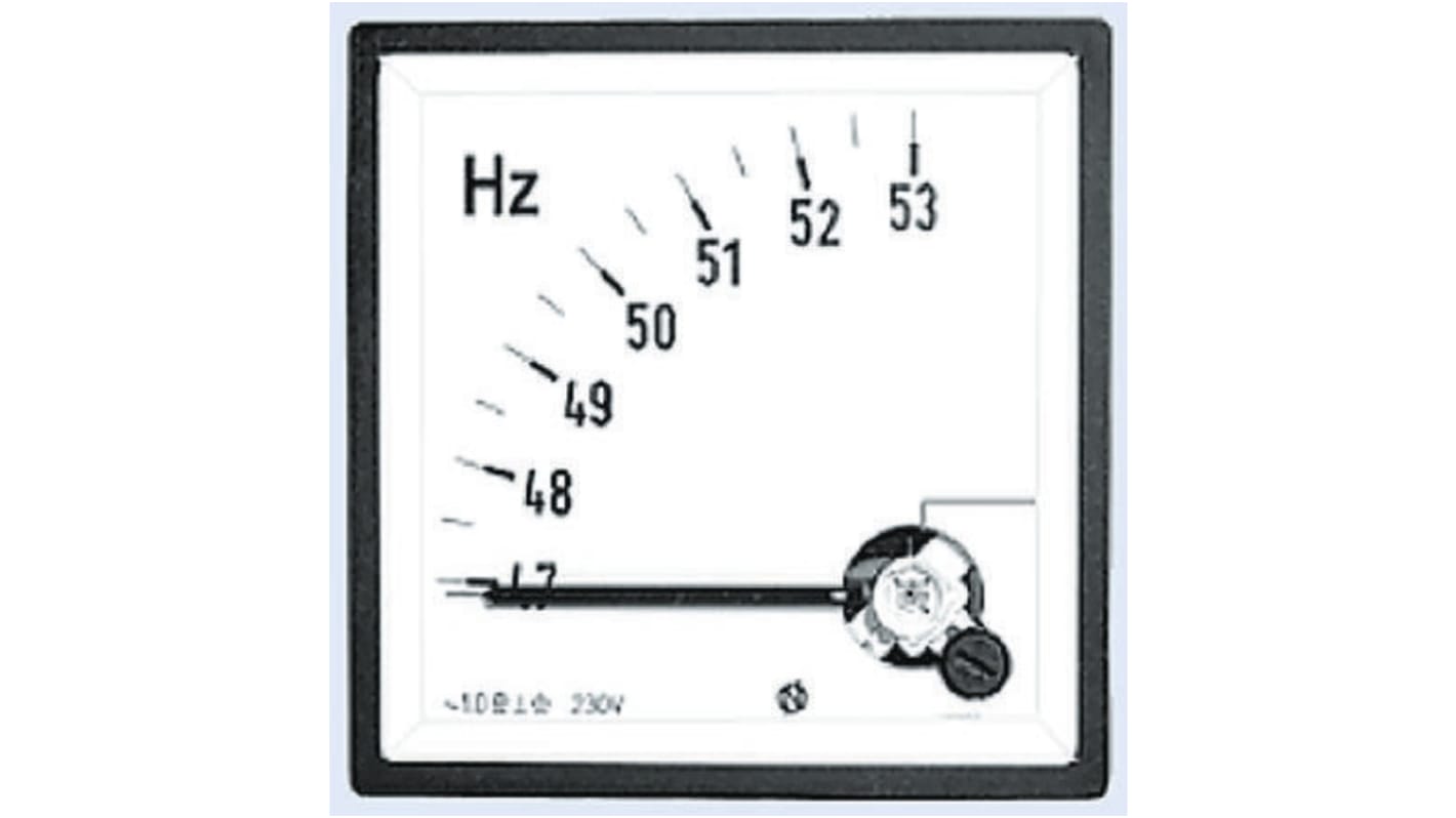 GMW Einbaumessgerät für Frequenz H 68mm B 68mm T. 53mm