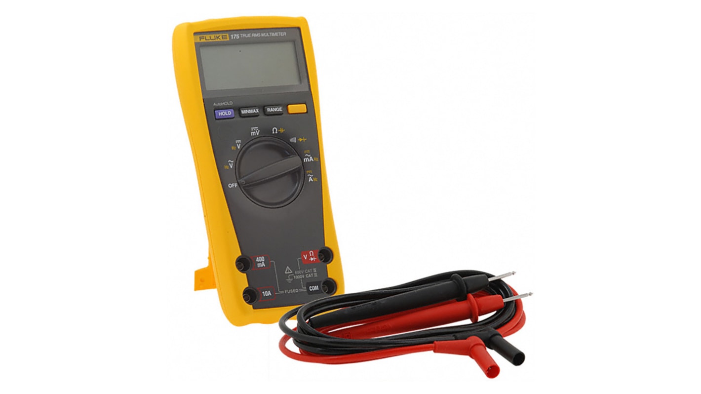 Fluke 175 Multimeter, 10A ac, 1000V ac, UKAS kalibreret