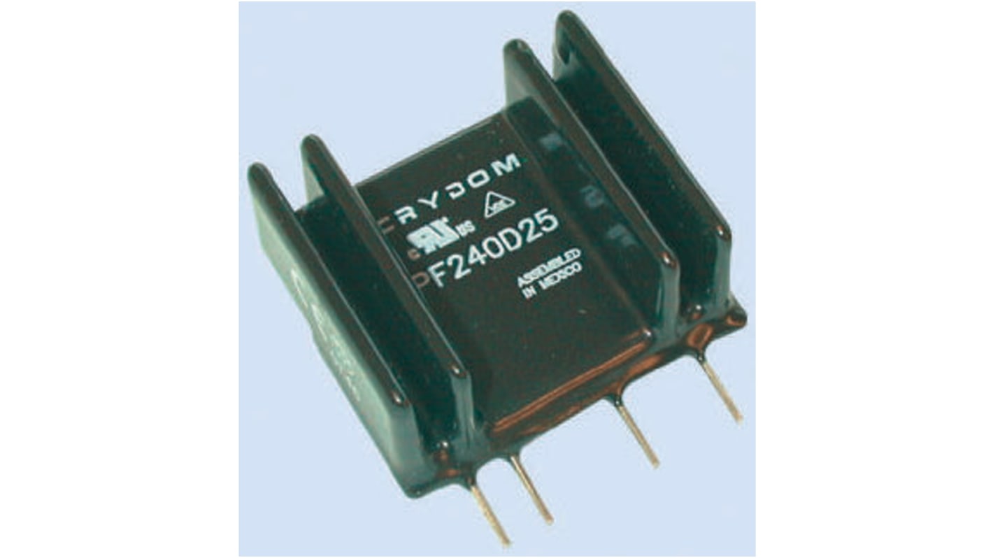 Sensata / Crydom Solid State Relay, 25 A rms Load, PCB Mount, 660 V ac Load, 32 V Control