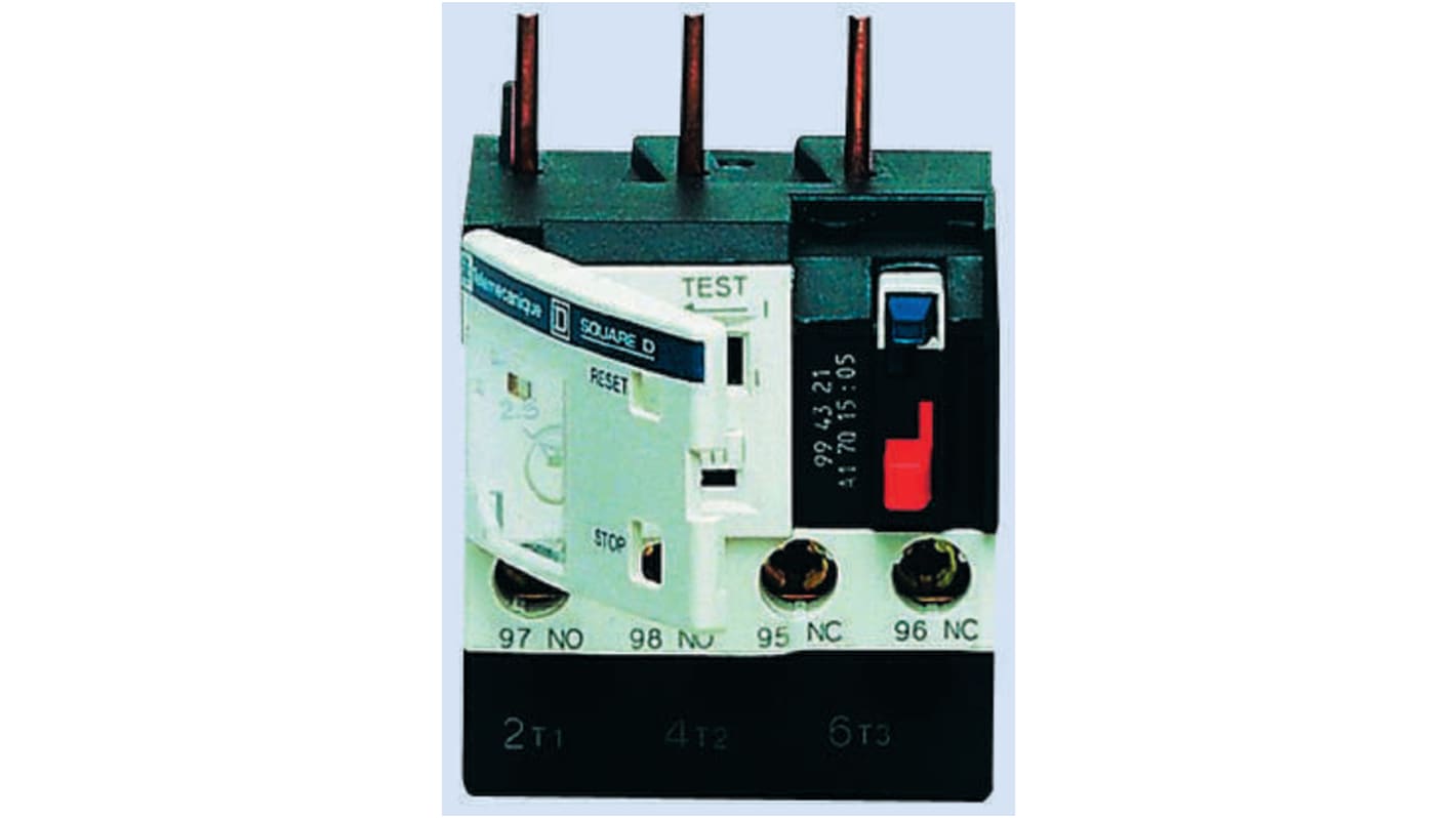 Schneider Electric LRD Thermal Overload Relay, 9 → 13 A F.L.C, 25 A Contact Rating, TeSys