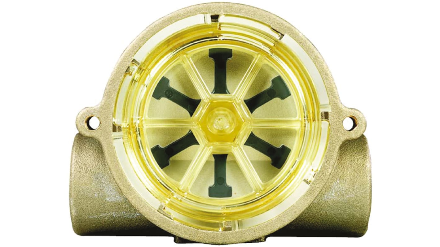 Sensor de caudal Gems Sensors RFS para Líquido, 2 l/min → 20 l/min, 7bar, 24 V dc, Ø tubería 1/4 plg