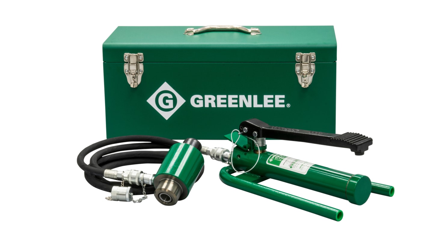 Greenlee 11t Ram & Foot Pump Hydraulic Driver Kit