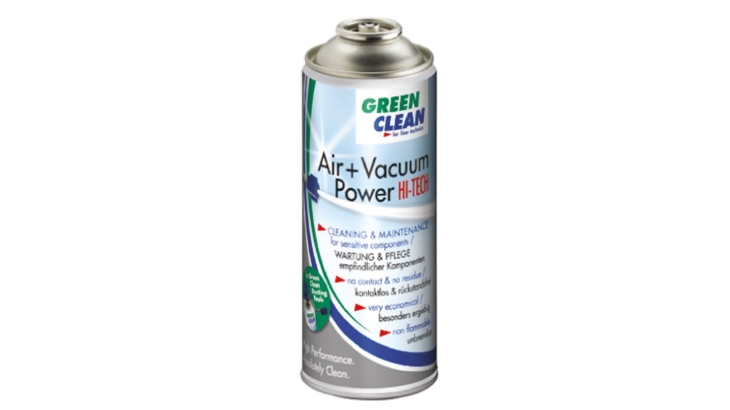 Green Clean Air + Vacuum GREEN POWER - HI TECH Druckluftspray 400 ml