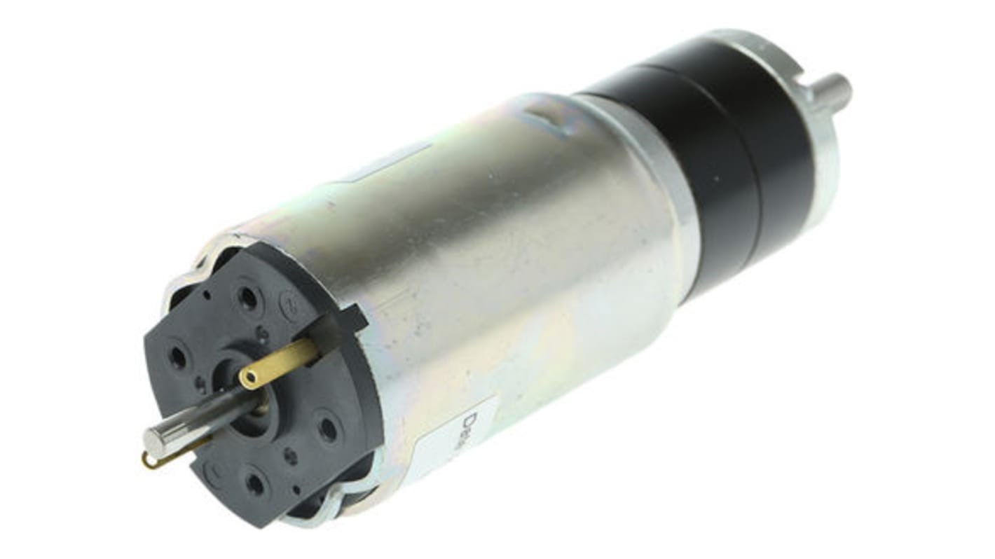 RS PRO Brushed Geared DC Geared Motor, 13.2 W, 24 V dc, 4.5 Nm, 27 rpm, 6mm Shaft Diameter
