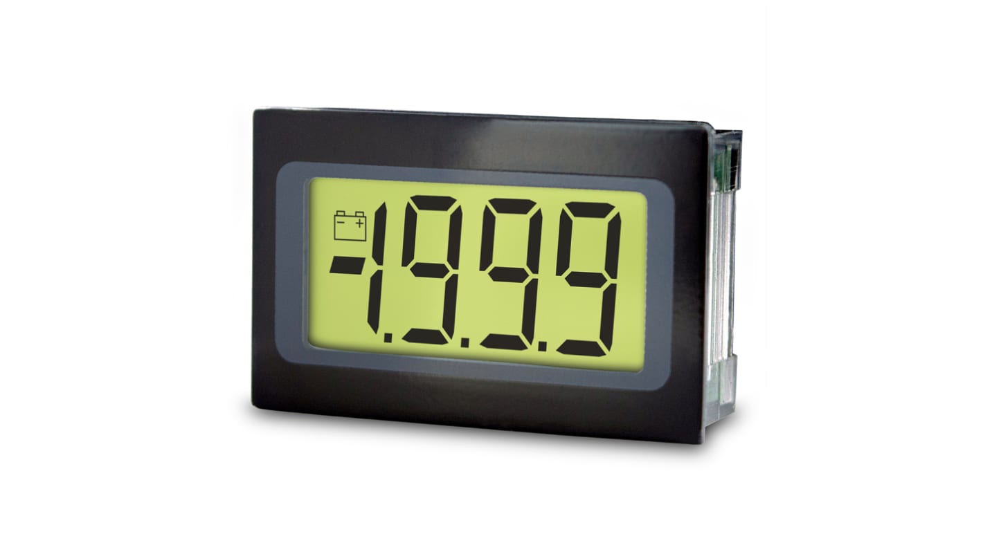 Lascar Digitales Spannungsmessgerät DC LCD-Anzeige 3,5-stellig / ±1 %, 34mm, 21.3mm, 16mm, 3,5 → 5,25 V dc