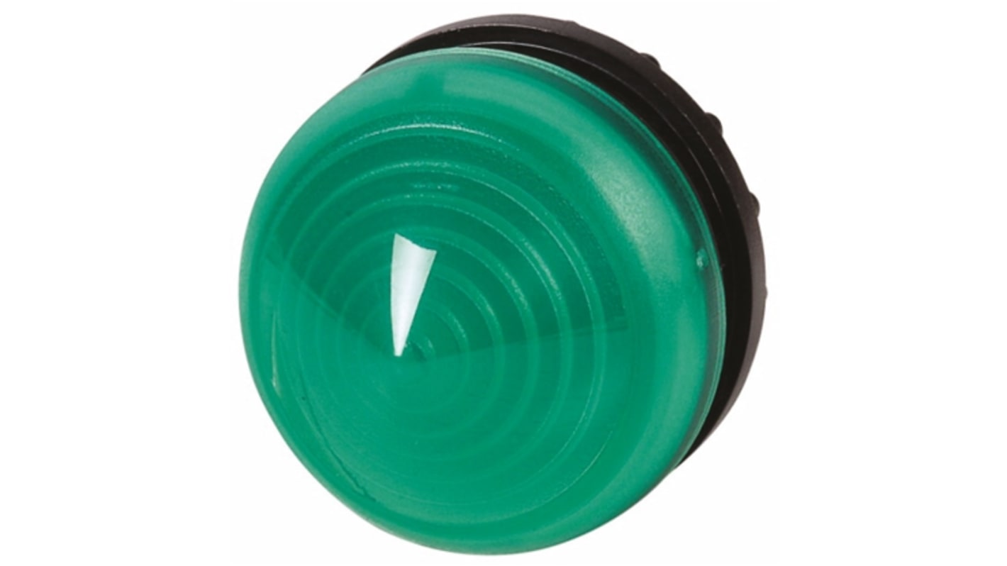 Spia luminosa Eaton serie RMQ Titan M22, Verde, montaggio Montaggio a pannello