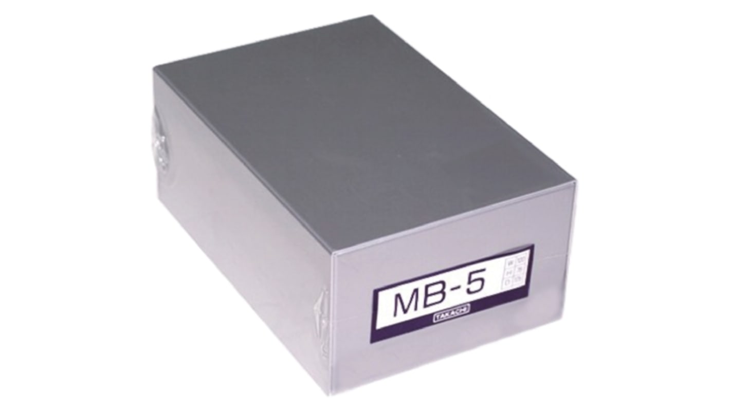 Takachi Electric Industrial MB Series Silver Aluminium Enclosure, 175 x 120 x 75mm