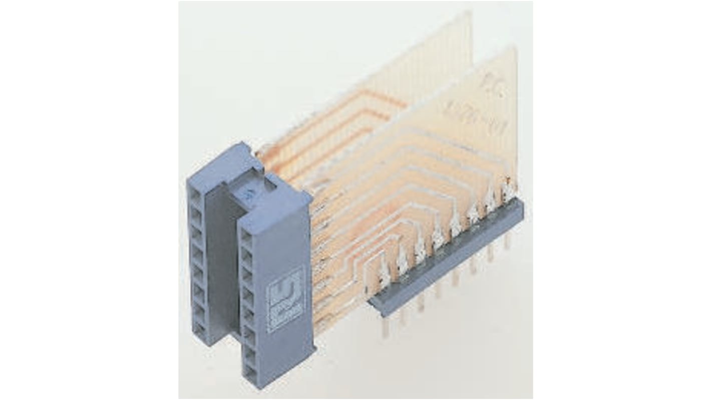 Zócalo DIL Winslow, paso de 2.54mm, Ángulo de 90° , 16 contactos, anch. 7.62mm, Montaje en orificio pasante