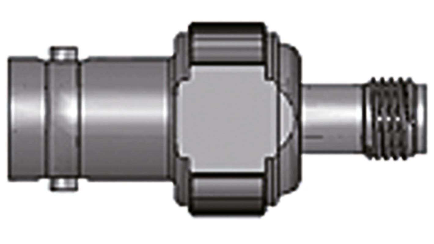 Yuetsu Straight Coax Adapter BNC Socket to SMA Socket 2GHz