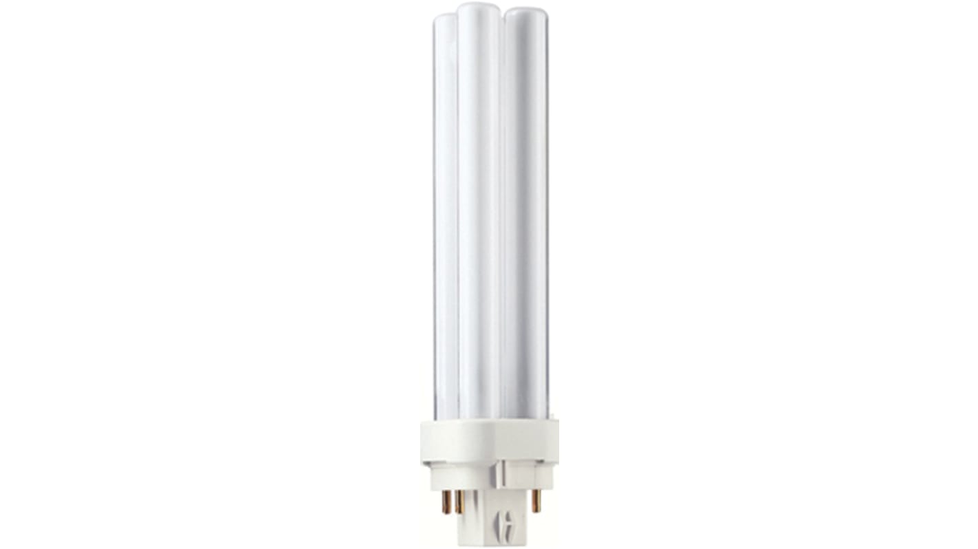 Philips Lighting Kompakt fénycső 2D, 13 W, G24q-1, 2700K, Meleg fehér