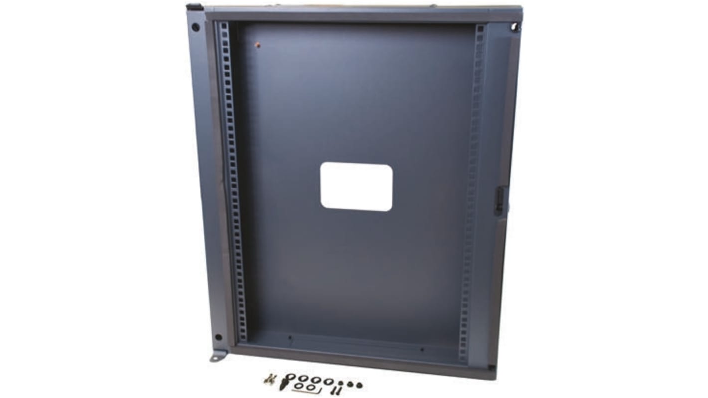 Panel de rack APW 968-362973 15U, Negro