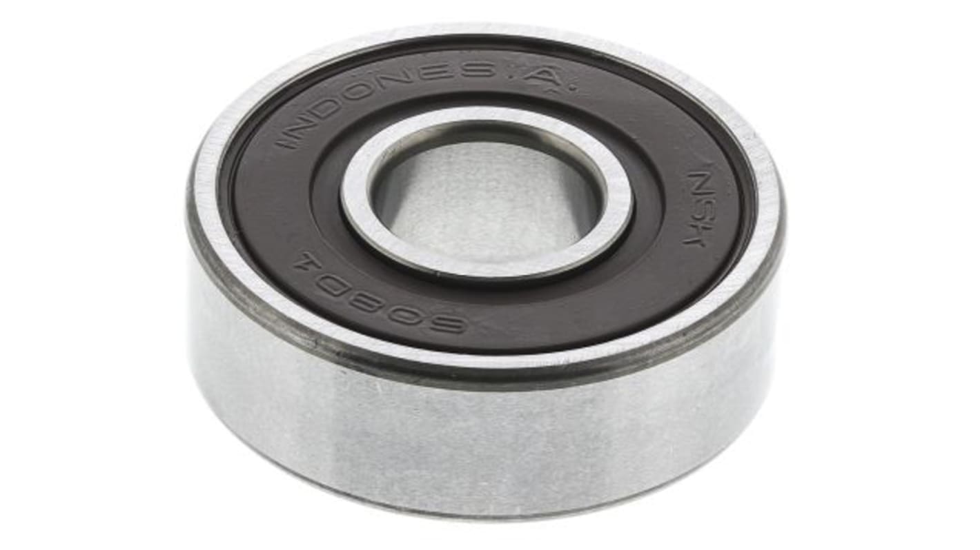 NSK 6007DDU Single Row Deep Groove Ball Bearing- Both Sides Sealed 35mm I.D, 62mm O.D