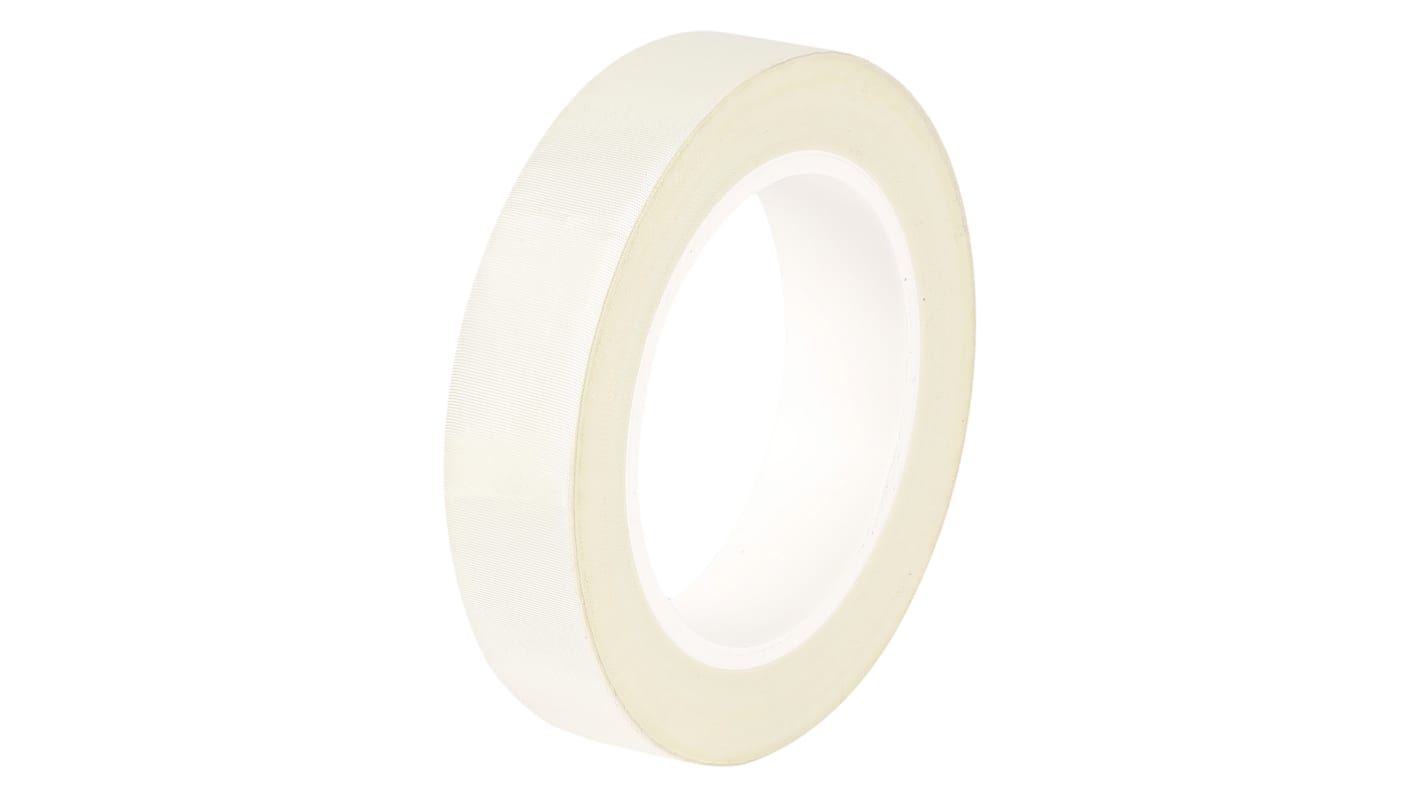 Advance Tapes AT4001 White Glass Cloth Electrical Tape, 25mm x 55m