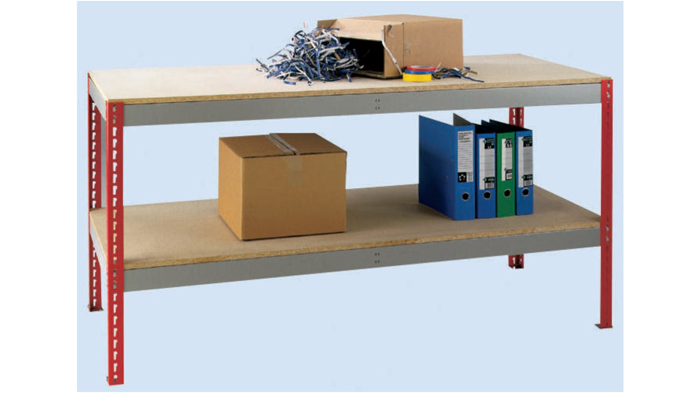 Traverses de kits de rayonnages RS PRO, 2000mm x 380mm, charge 300kg