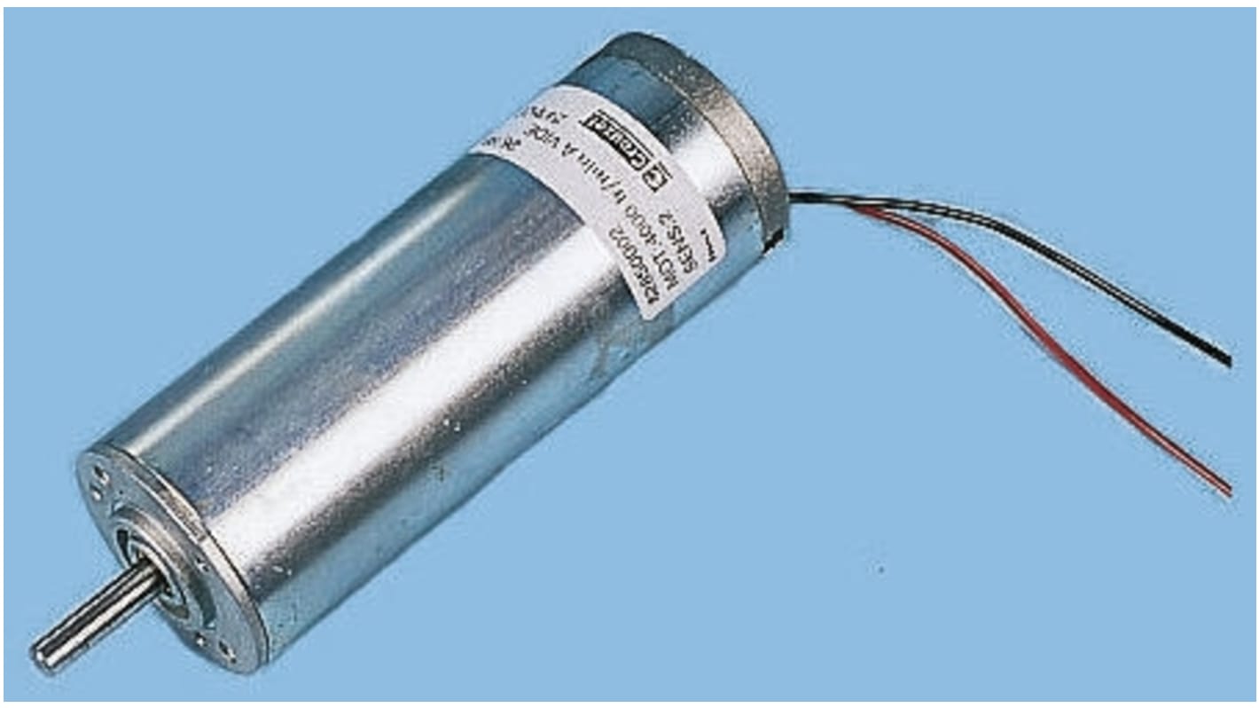 DC motor, Med børster, Hastighed: 3100 o/min., 32.5 W, 12 V dc, 4.25 A