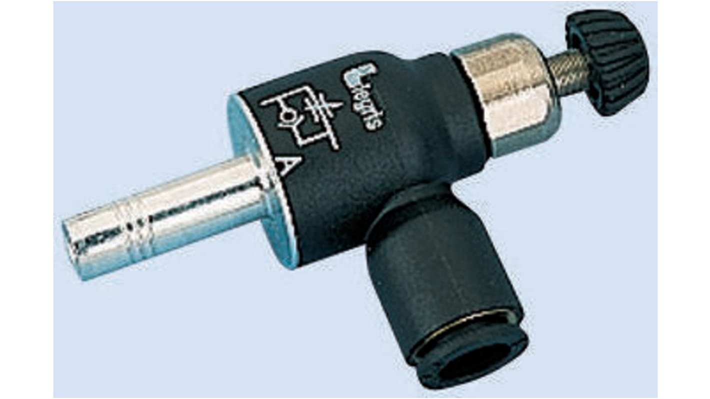 7030 08 00 Legris 7030 Series Tube Exhaust Regulator, 8mm Tube Inlet