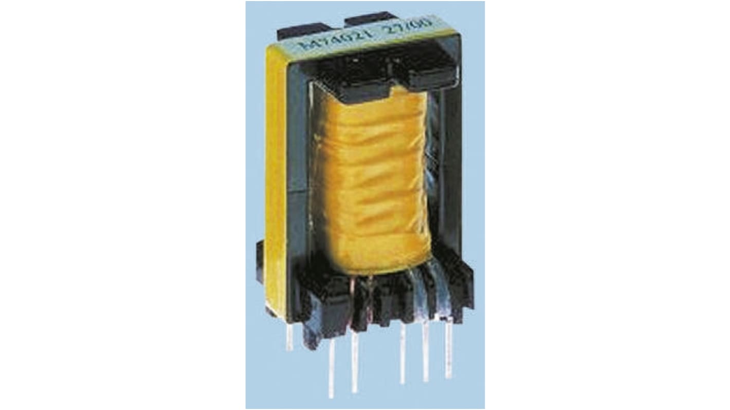 Trasformatore SMPS Myrra 74002, 4.5 → 6W, primario 85 → 265V ca, secondario 9 → 18V ca, 500mA, , 1