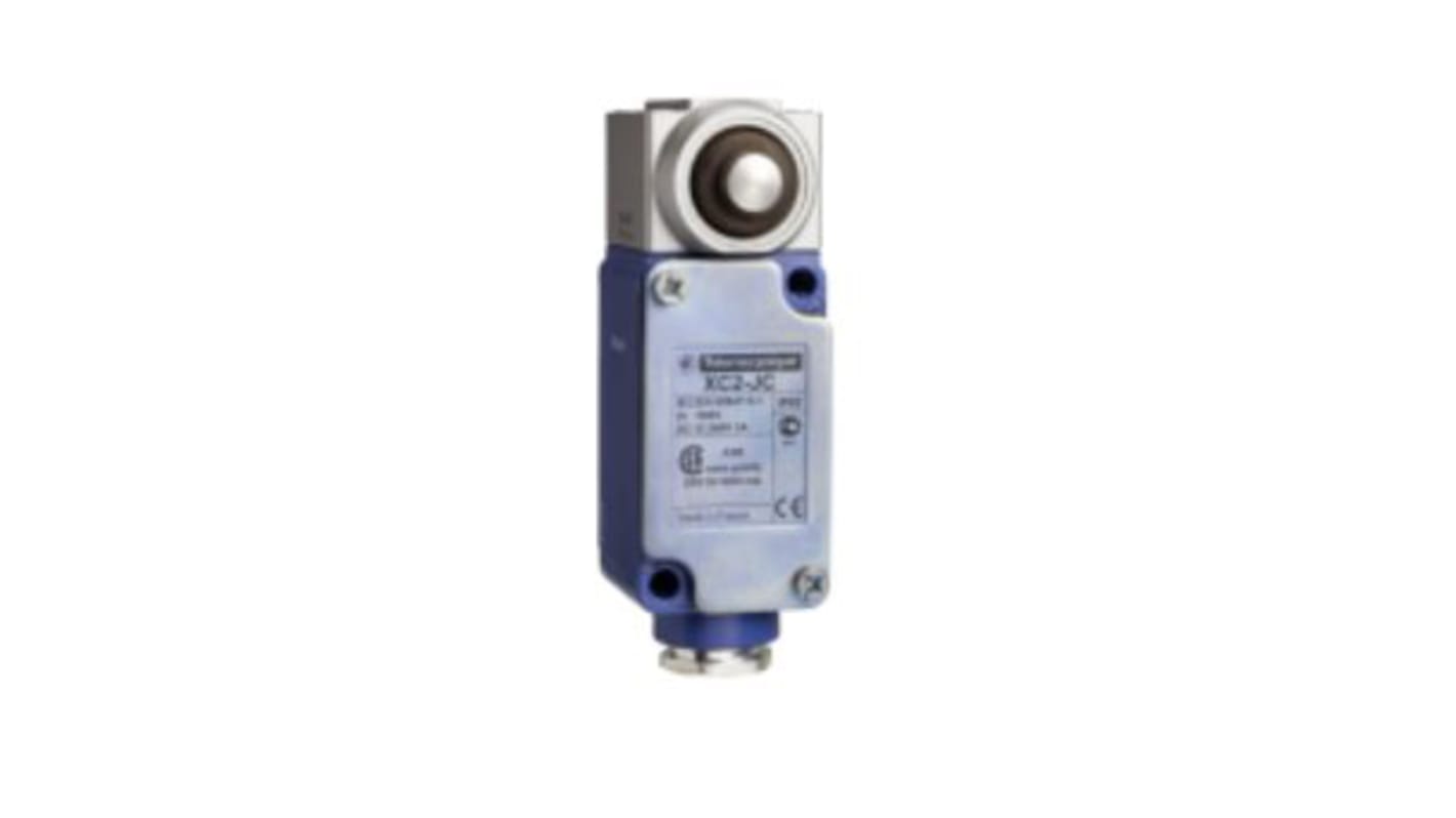 Telemecanique Sensors OsiSense XC Series Limit Switch, NO/NC, IP65, SP, Metal Housing, 600V ac Max, 10A Max