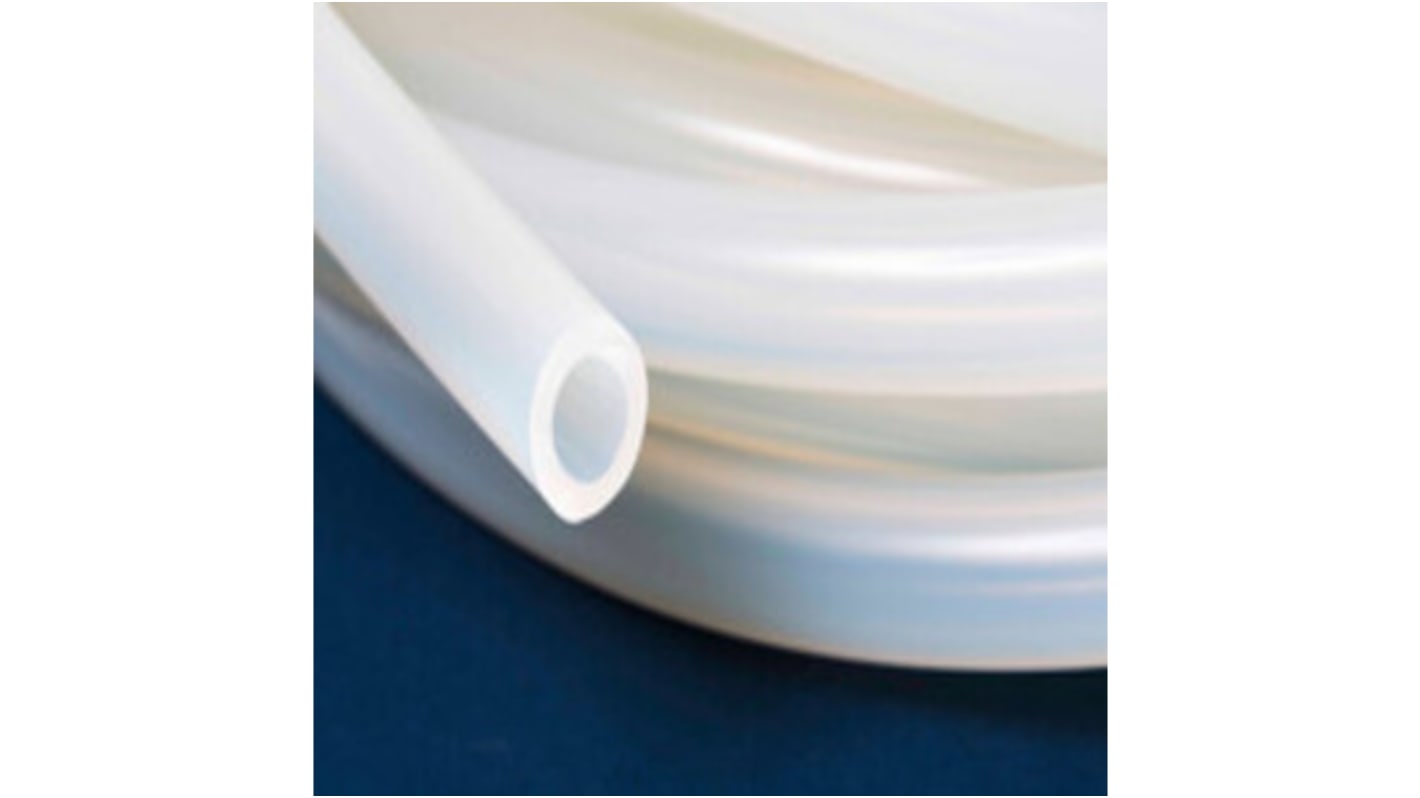 Tubo flexible Saint Gobain de Silicona Transparente, long. 50m, Ø int. 3mm, para Laboratorios