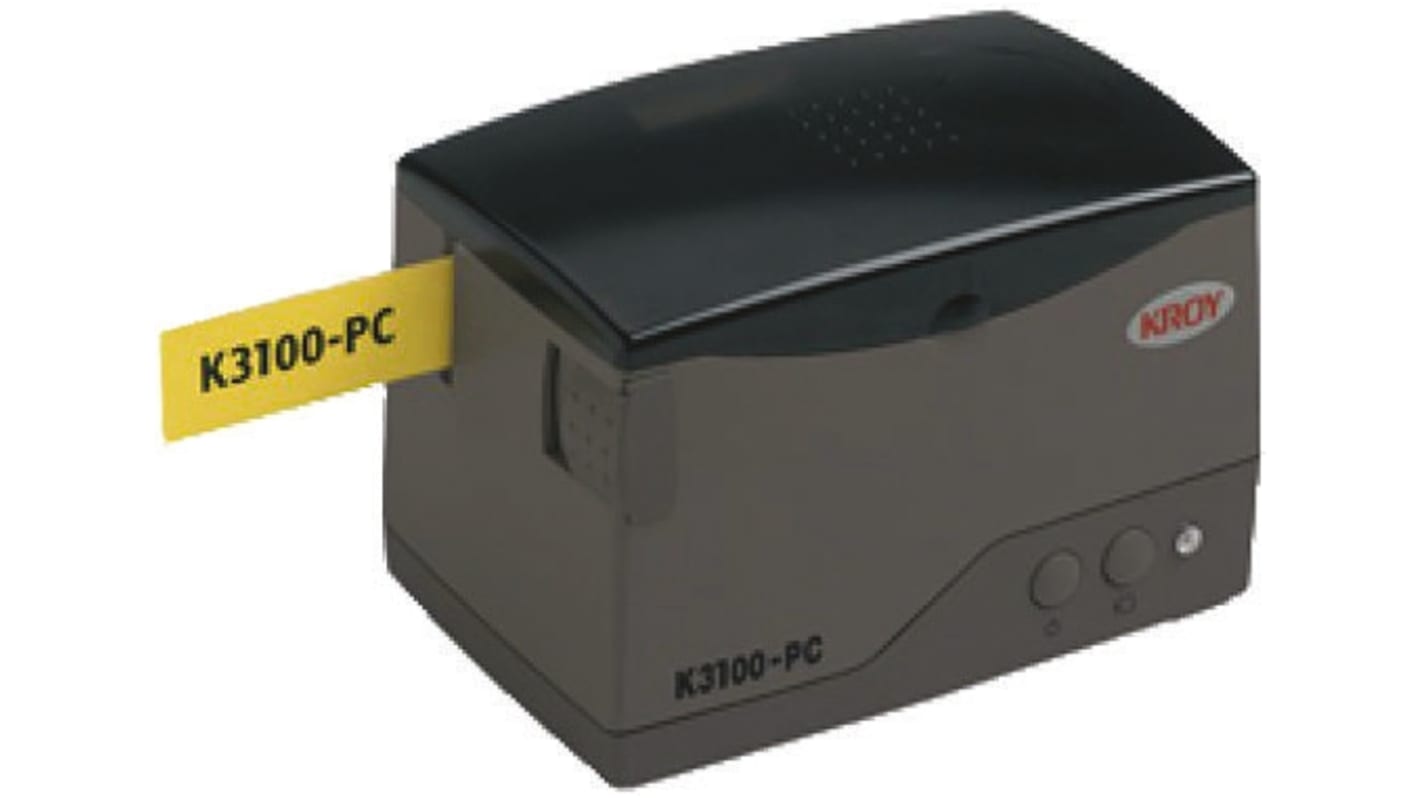 Kroy K3100PC Label Printer, 25.4mm Max Label Width