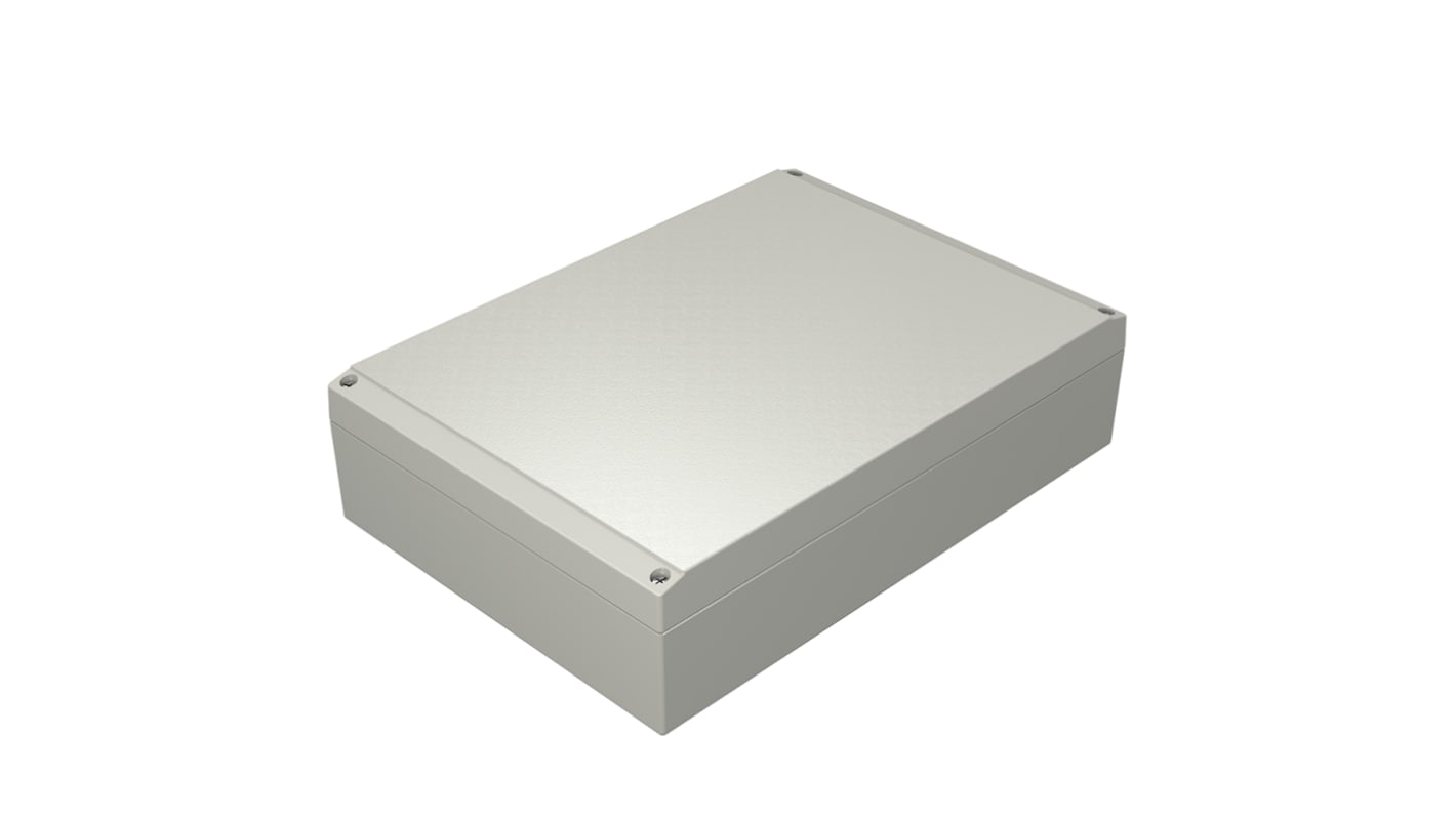 Caja Rose de Aluminio Presofundido Gris, 280 x 200 x 72mm, IP66, , Lloyds Register, Registro marítimo, UL 508