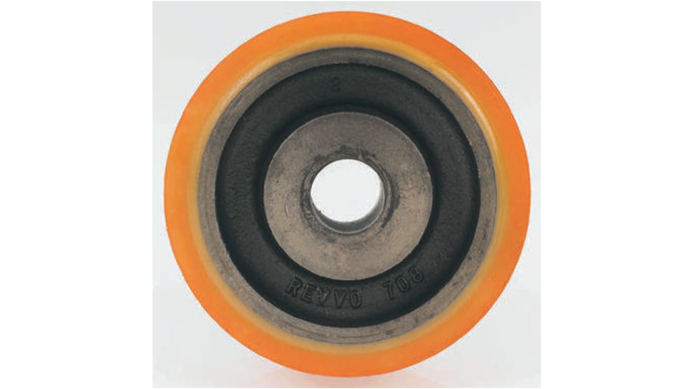 Revvo Polyurethane Abrasion Resistant, Corrosion Resistant Trolley Wheel, 600kg