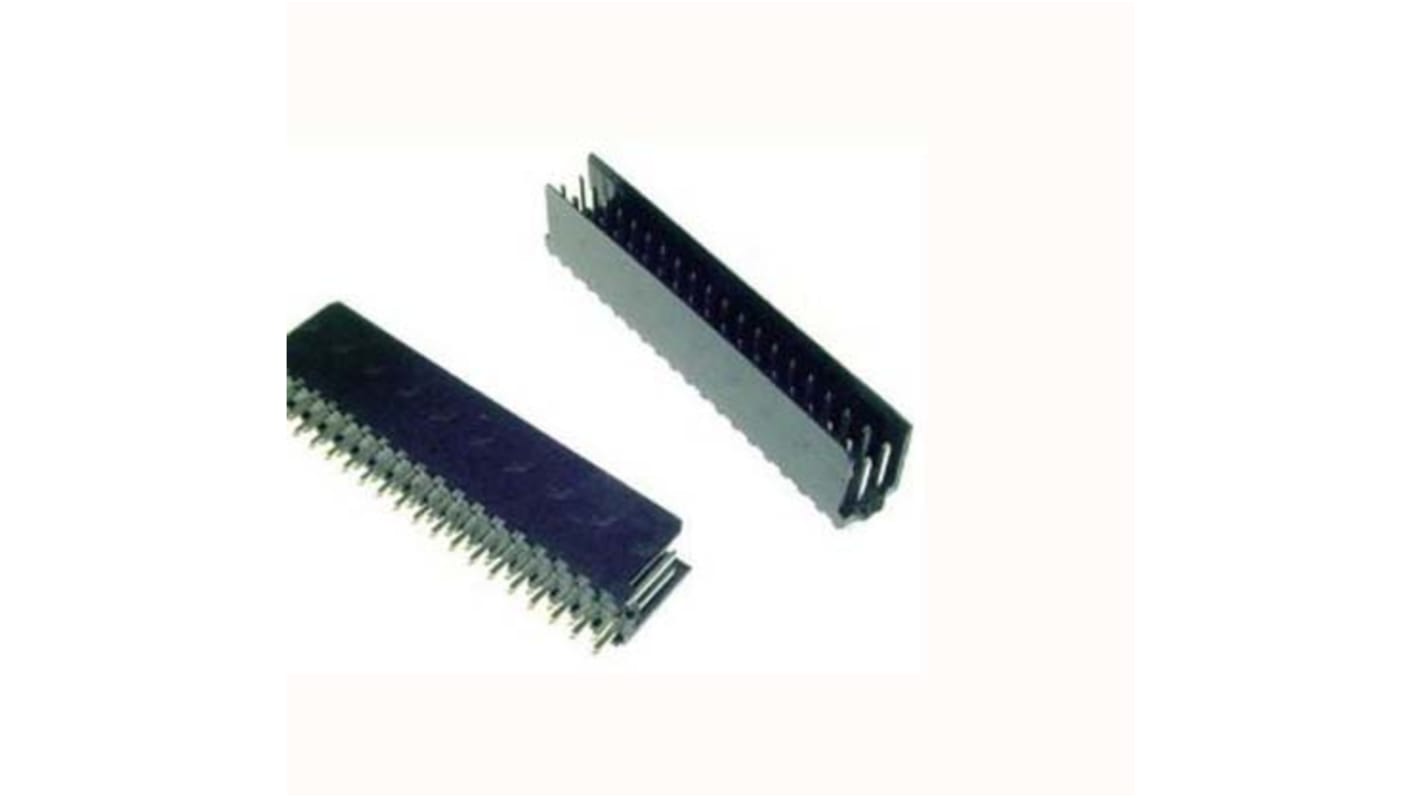 Stelvio Kontek 475 Series Straight Through Hole PCB Header, 20 Contact(s), 2.54mm Pitch, 2 Row(s), Shrouded