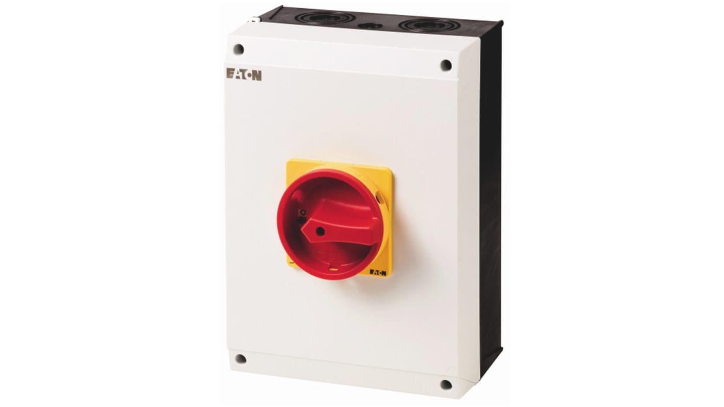 Eaton 1P Pole Isolator Switch - 100A Maximum Current, 30kW Power Rating, IP65