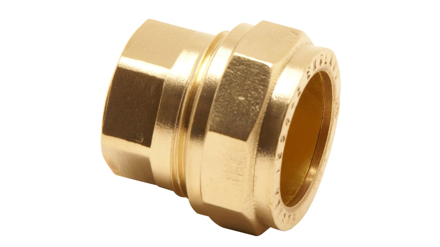 RS PRO Brass Compression Fitting End Stop