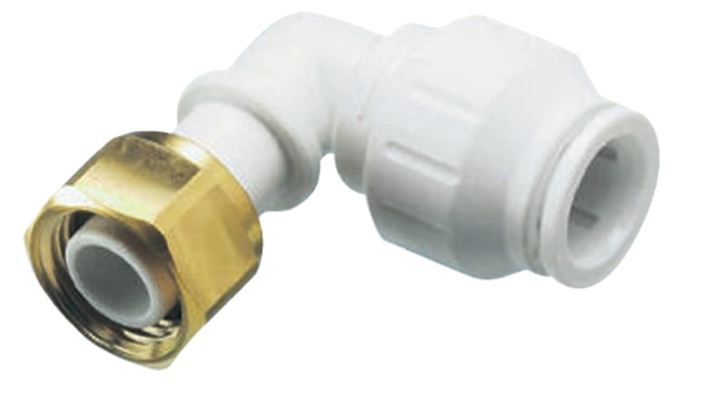 John Guest 90° Tap Adapter PVC Pipe Fitting, 15mm