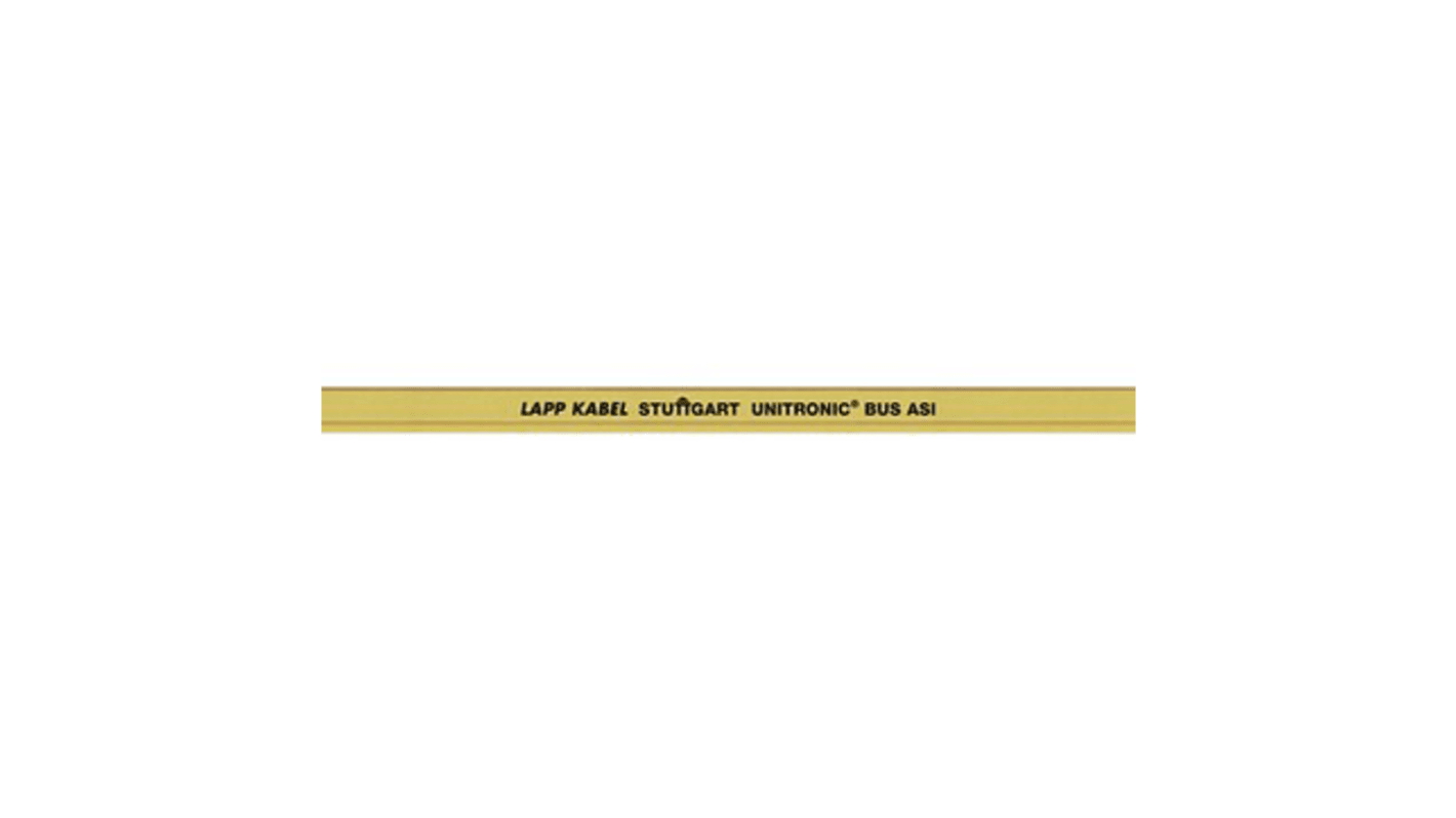 Câble de données Lapp UNITRONIC BUS ASI 300 V, 2 x 1,5 mm², 15 AWG, gaine EPDM Jaune, , 50m