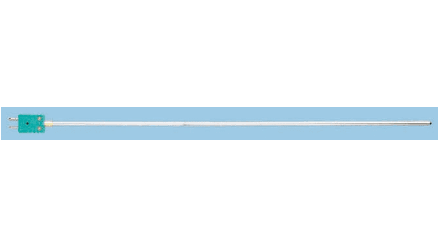 Correge Type K Thermocouple 500mm Length, 4.5mm Diameter → +1200°C