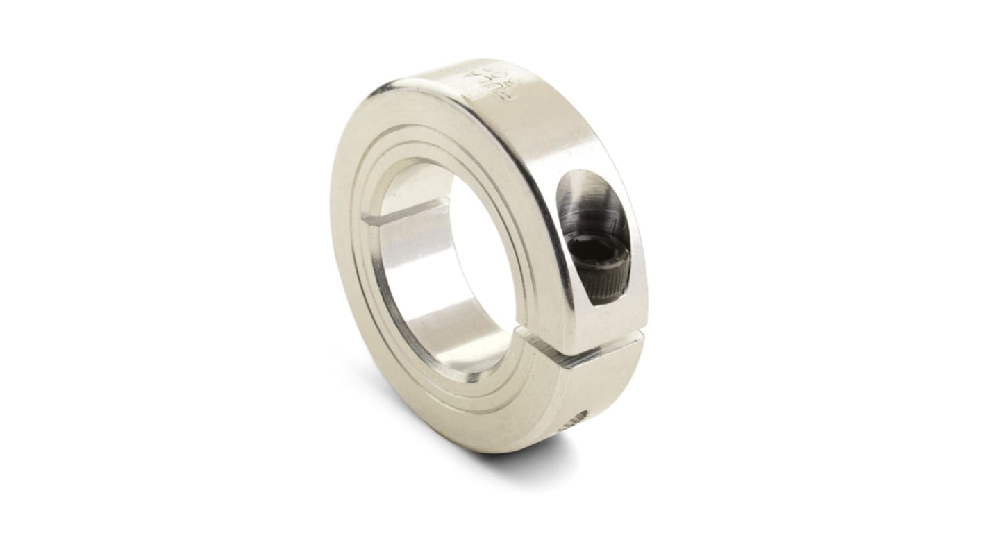 Bague d'arrêt Ruland, 6mm, Une pièce, en Aluminium