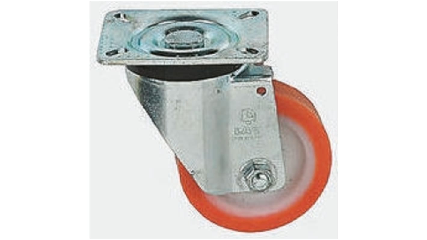 LAG Swivel Castor Wheel, 600kg Capacity, 200mm Wheel