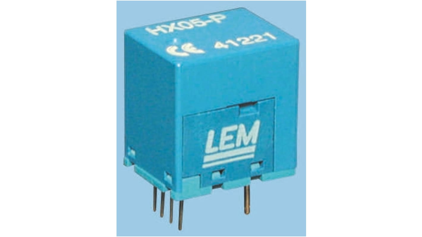 LEM HX Series Current Transformer, 5A Input, 0.8mm Bore, 12 → 15 V