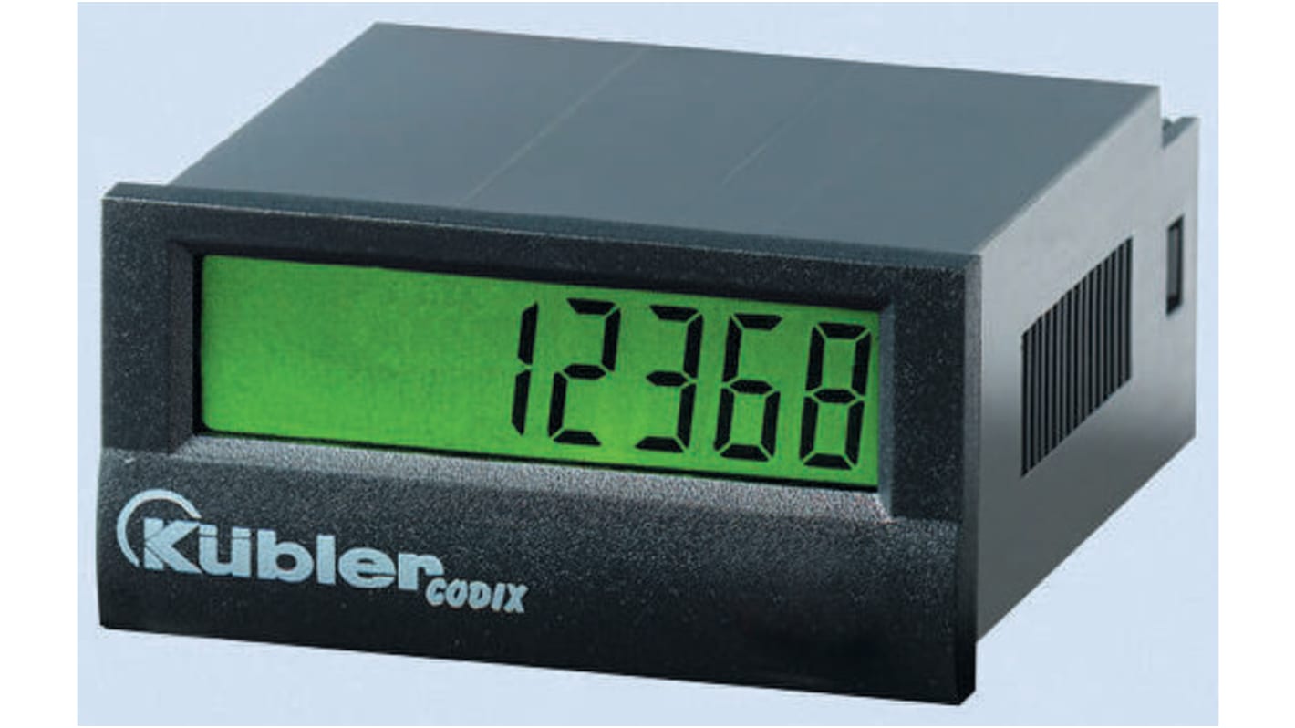 Kübler CODIX 136 Zähler LCD 8-stellig, Frequenz, max. 12kHz, 4 → 30 V dc, 0 → 99999999