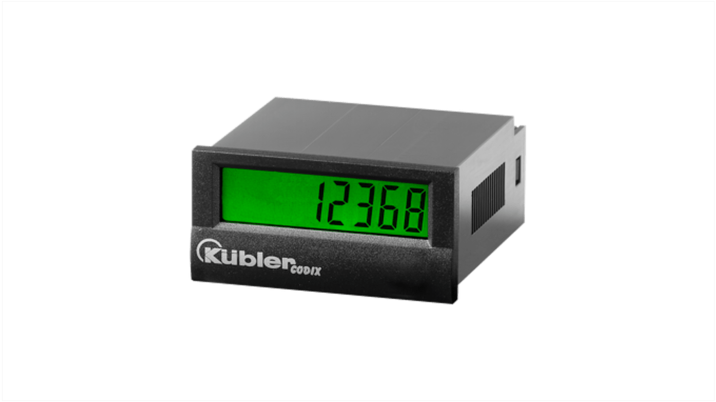 Kübler CODIX 136 Zähler LCD 8-stellig, max. 7kHz, 3,6 V dc, 0 → 99999999