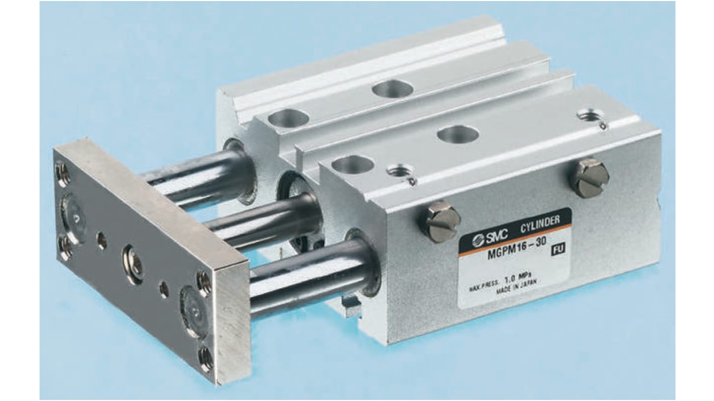 SMC Pneumatic Guided Cylinder - 50mm Bore, 150mm Stroke, MGP Series, Double Acting