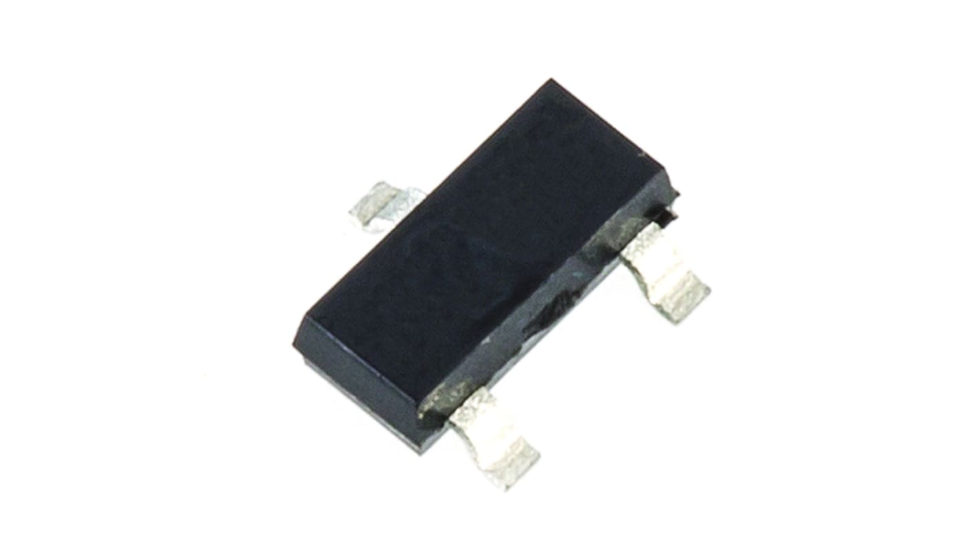 BBY40,215, Kapacitetsdiode, min 26pF, 30V Maks., tuningsforhold 5:1, 3 ben SOT-23 (TO-236AB)