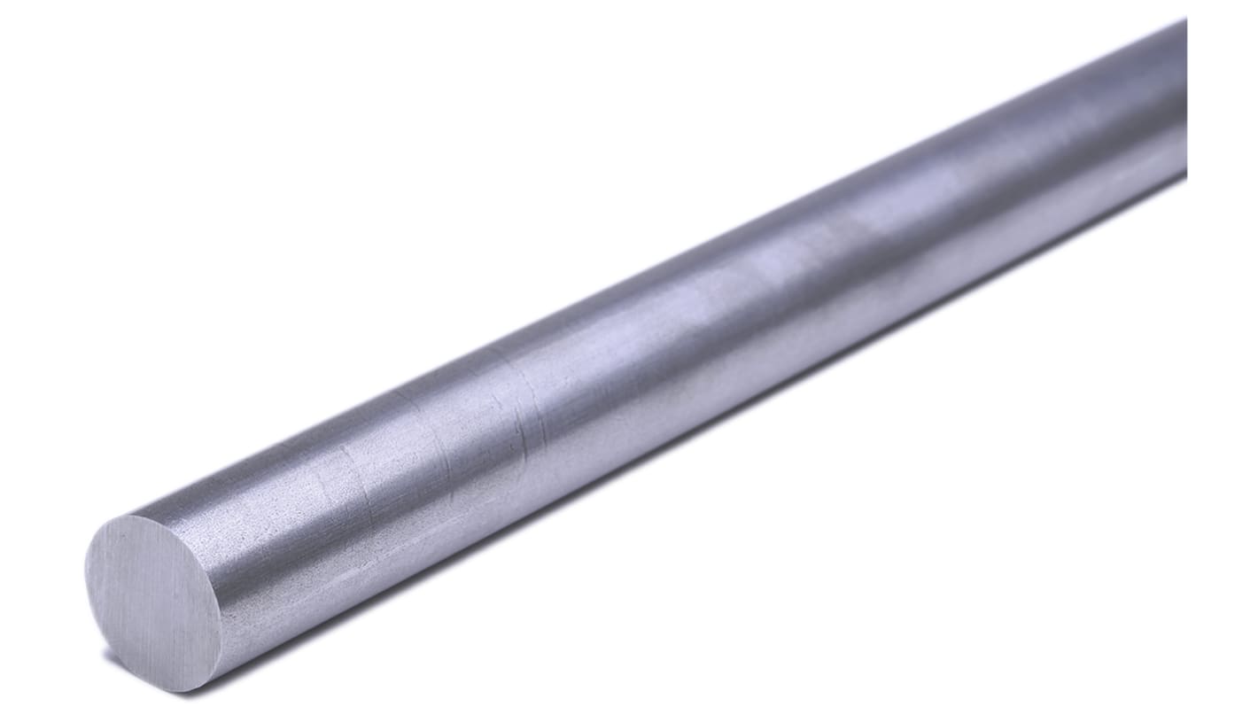 RS PRO Silver Steel Rod 20mm Diameter, 1m L RS