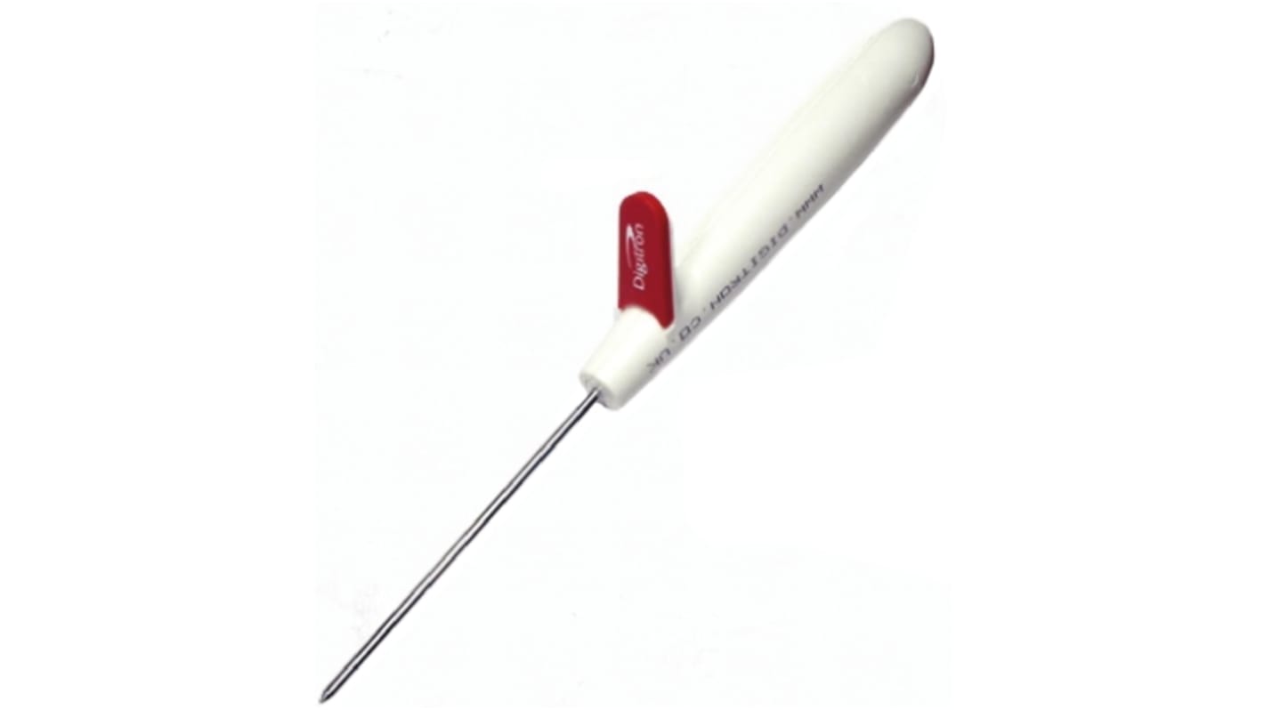 Digitron Thermistor, +250°C Max, 3.3mm Probe