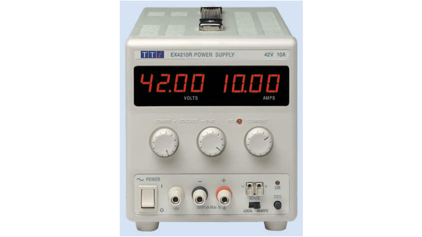 Aim-TTi EX4210R, Labornetzgerät 420W, 0 → 42V / 0 → 10A