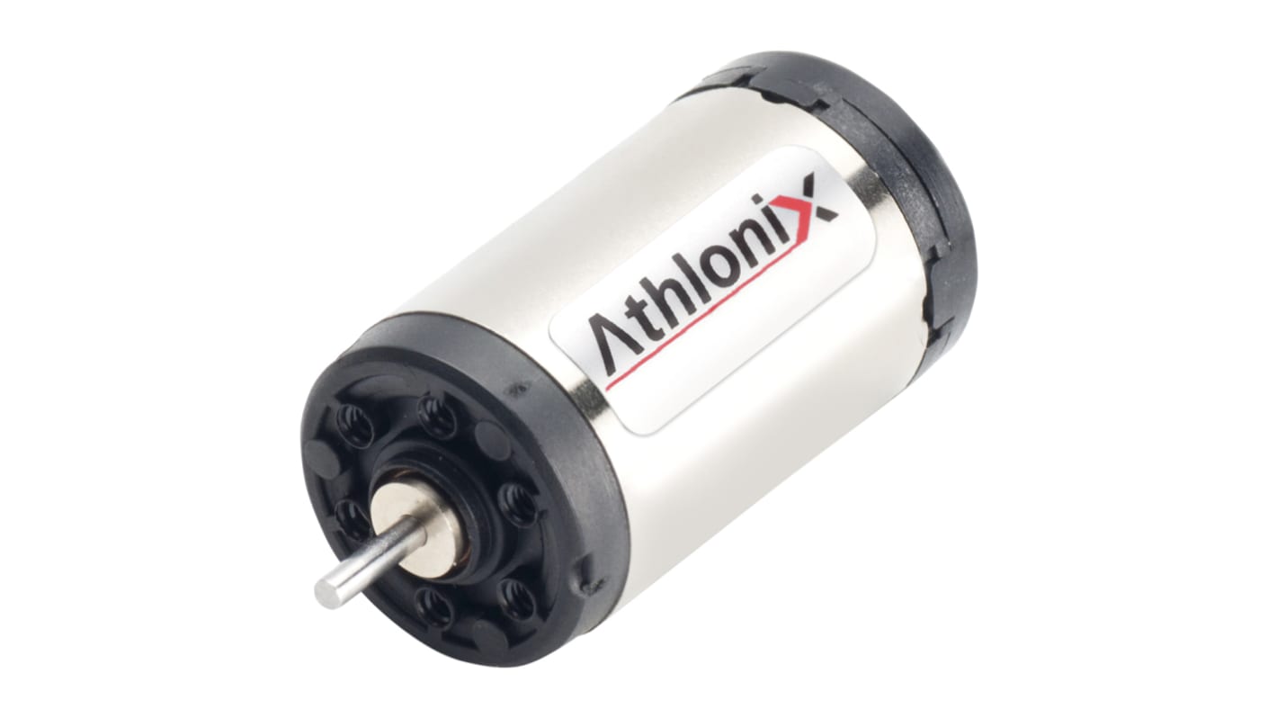 Portescap Brushed DC Motor, 5 W, 12 V dc, 5.4 mNm, 8700 rpm, 1.5mm Shaft Diameter