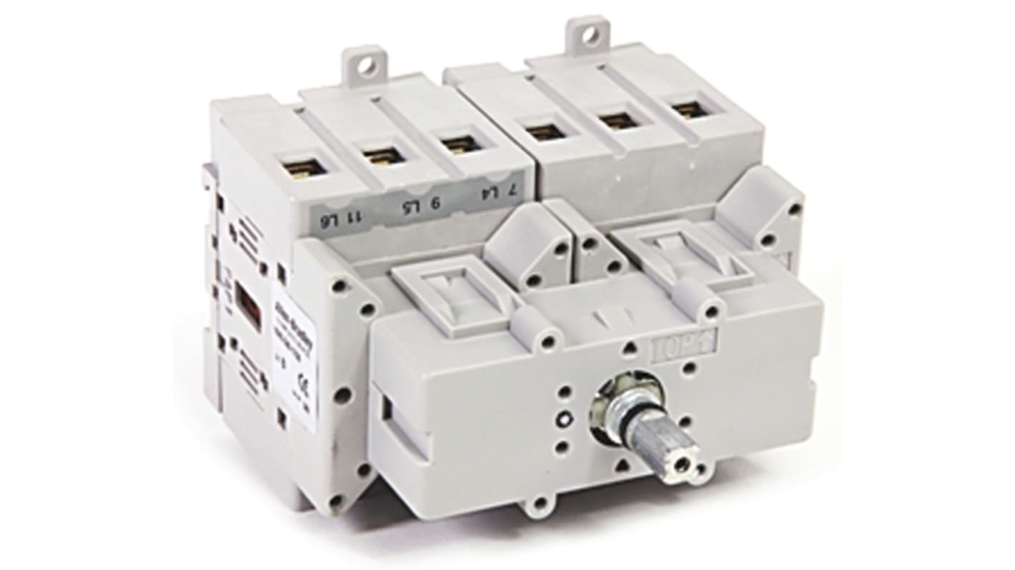 Allen Bradley 6P Pole Panel Mount Isolator Switch - 16A Maximum Current, 7.5 hp, 7.5kW Power Rating, IP66