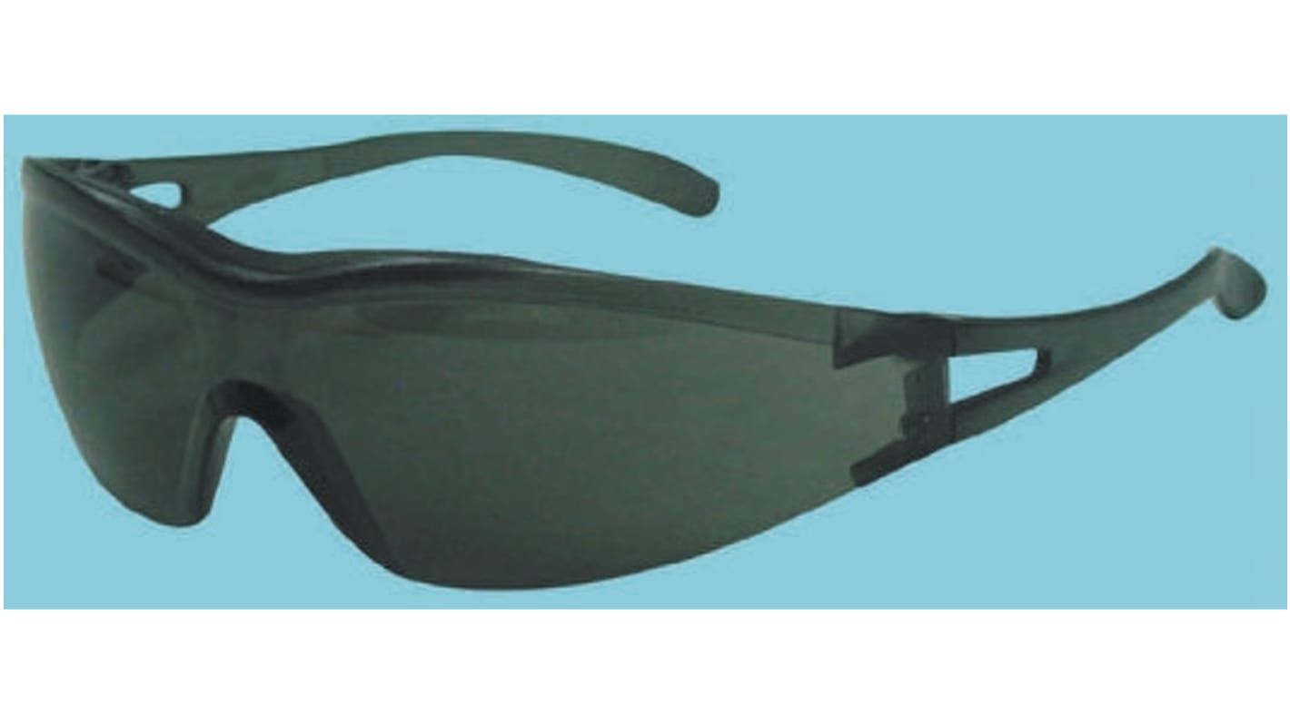 Uvex Safety Glasses, Grey Polycarbonate Lens