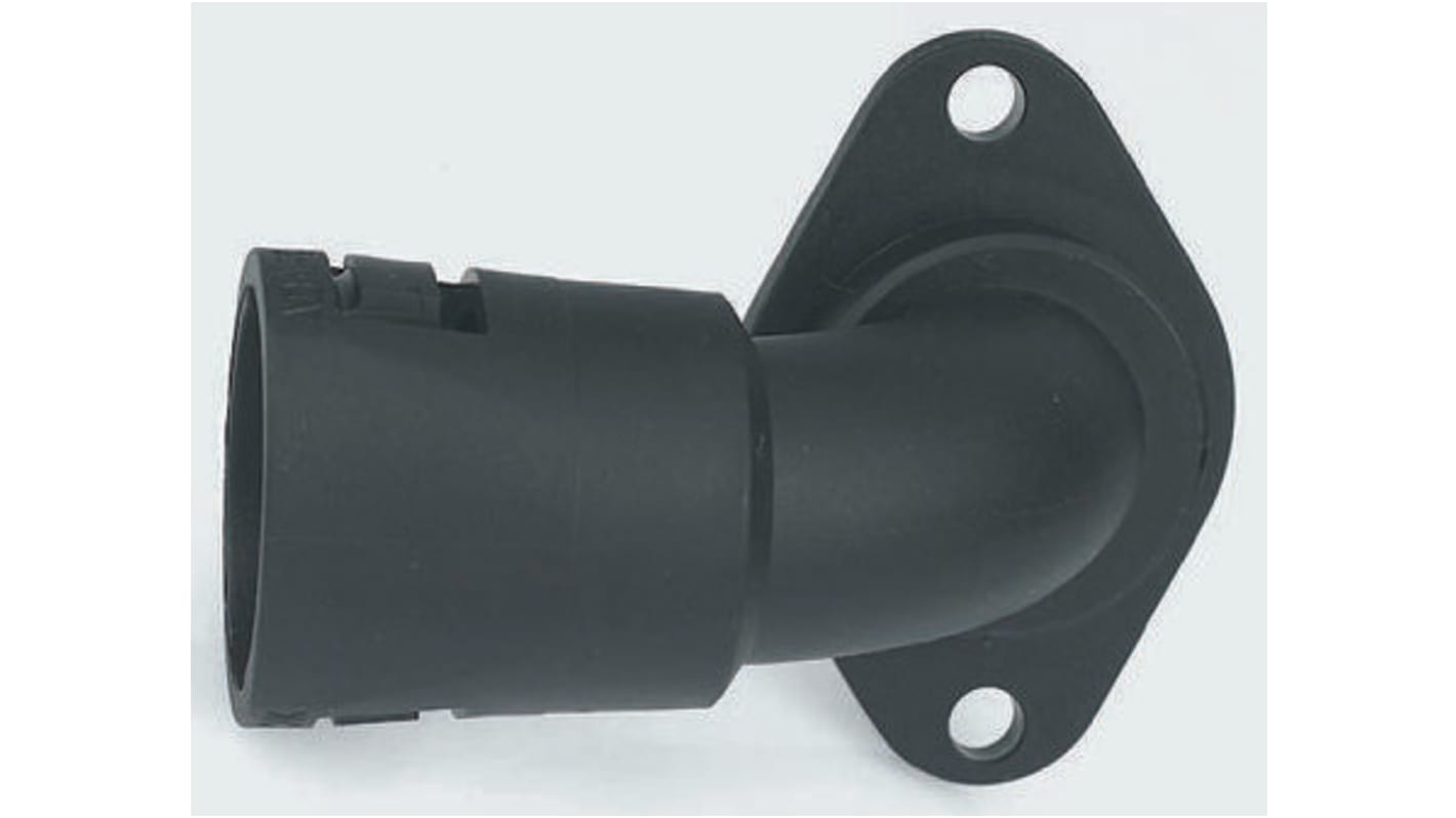 Adaptaflex 90° Elbow, Conduit Fitting, 21mm Nominal Size, Nylon 66, Black