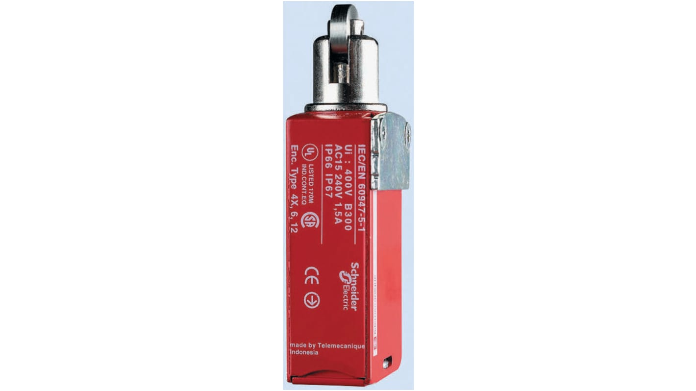 Émbolo superior con Émbolo Telemecanique Sensors XCSM, 2NC/1NA, IP66, IP67, IP68