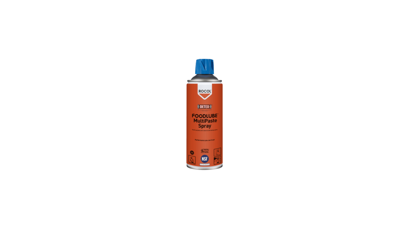 Rocol Lubricant Synthetic 400 ml Foodlube® Multi-Paste Spray,Food Safe