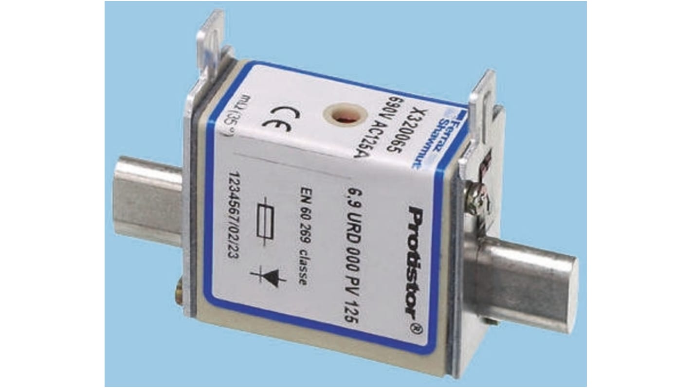 Mersen NH-Sicherung NH000, 690V ac / 160A FF, aR IEC 269.4, IEC 60269-4