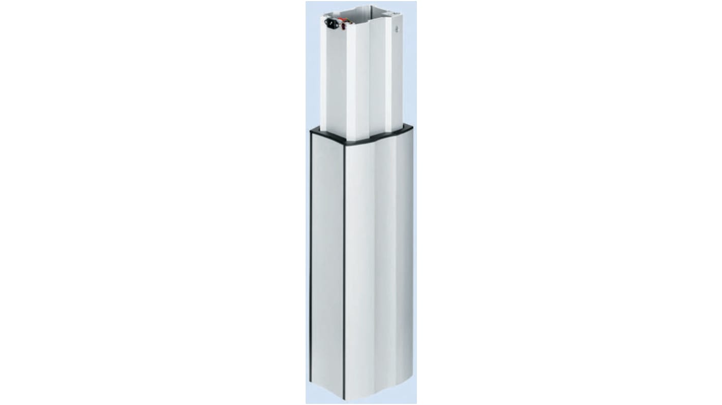 Colonne de levage rectangulaire avec une Conception Compacte Rose+Krieger Aluminium 168mm x 610mm